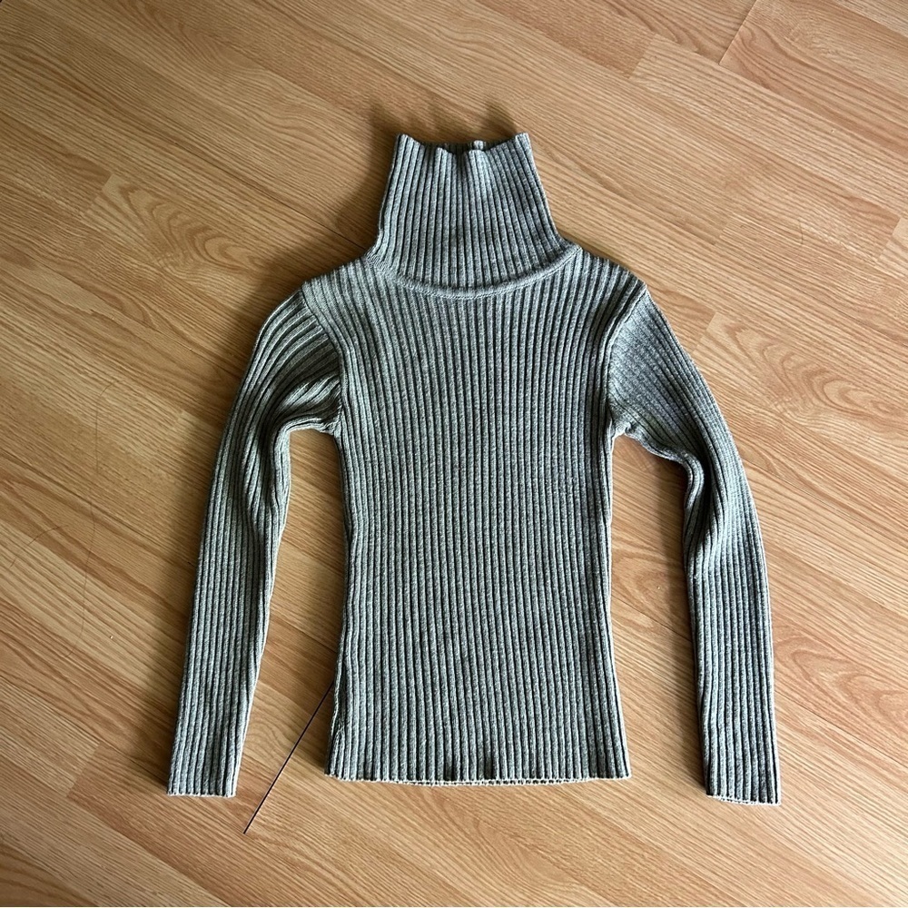 Vintage NYC Gray Turtleneck Sweater Women’s Small